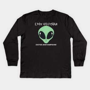 UFO Festival - Exeter New Hampshire Kids Long Sleeve T-Shirt